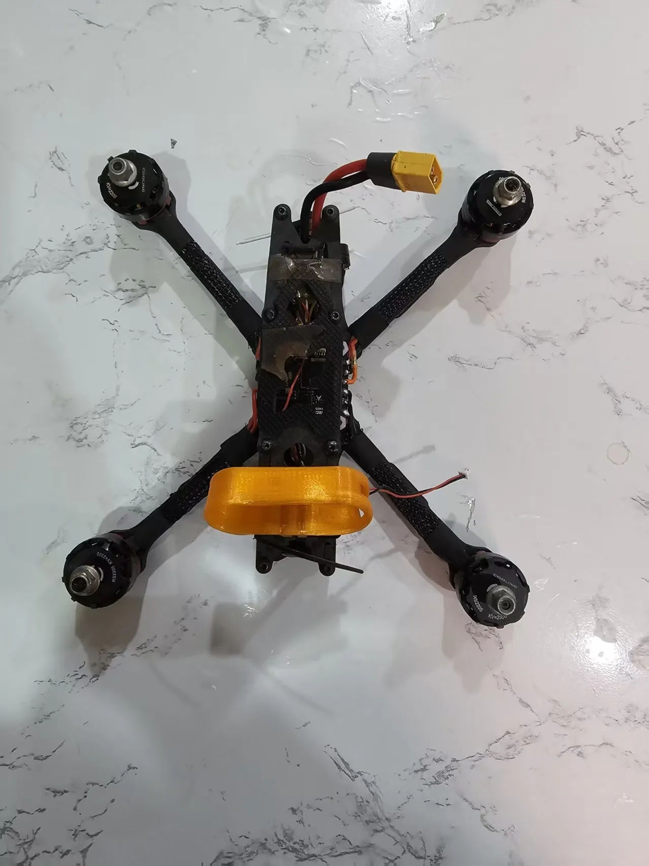 Quadrotor #2, top view